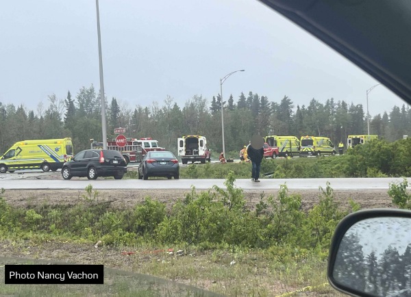 Grave collision sur la route 138 à Portneuf-sur-Mer : quatre blessés, dont un dans un état critique